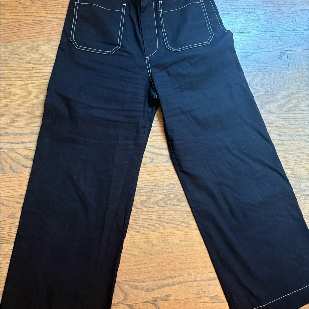 Anthropologie Maeve The Collette Wide-Leg Pants -size 27 - Picture 2 of 3